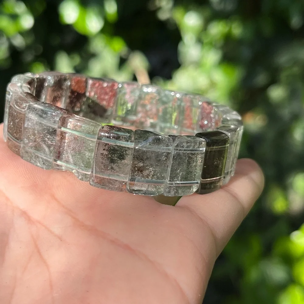 6.75‎ inches Garden Quartz soft bangle